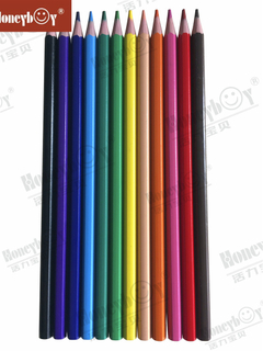 2021 China New Plastic Wood Free Standard Color Pencil 